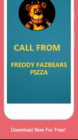 Call Simulator For Fredy Fazbear-Pizza Affiche
