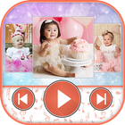 Birthday HD Video Maker With Music icono