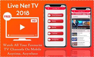 इंटरनेट के बिना TV  देखें: Live TV Streaming Guide Affiche