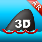 大白鯊3D 圖標
