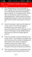 Basketball Rules Quizzes captura de pantalla 2