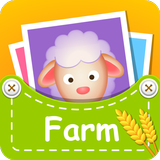 Flashcards - Farm Animals simgesi