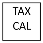 開發票稅金除稅含稅計算機 圖標