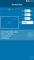 Screen Size الملصق