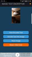 Image Text Encryptor (Hide messages in images) capture d'écran 2