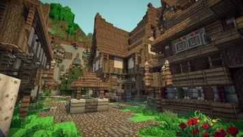 The Seed Village map for MCPE โปสเตอร์