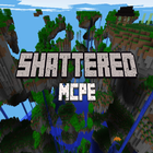 Shattered land for MCPE icône