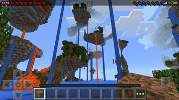 Shattered land for MCPE Affiche