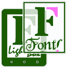 Font! Lightbox tracing app icône