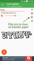 Font! Lightbox tracing app screenshot 3