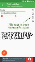 Font! Lightbox tracing app скриншот 3
