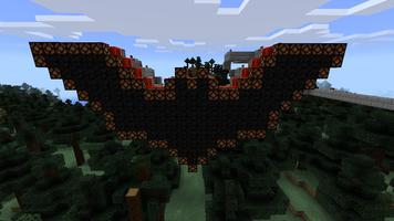 The Batcave MCPE map poster