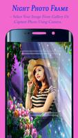 Night Photo Frame پوسٹر