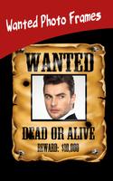 Wanted Photo Frame Affiche