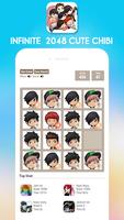 2048 Infinite Chibi Version پوسٹر