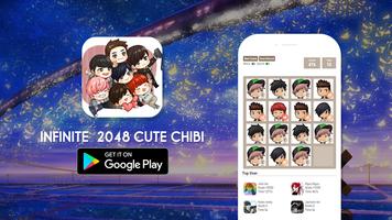 2048 Infinite Chibi Version capture d'écran 1