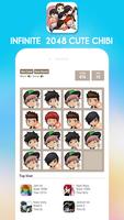 2048 Infinite Chibi Version capture d'écran 3