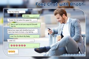 Fake Chat With Bhabhi : Whats Chat Affiche