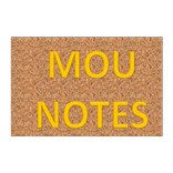 MoU Notes