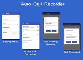 Auto Call Recorder تصوير الشاشة 1