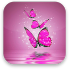 Papillon Fond d'écran Animé icône