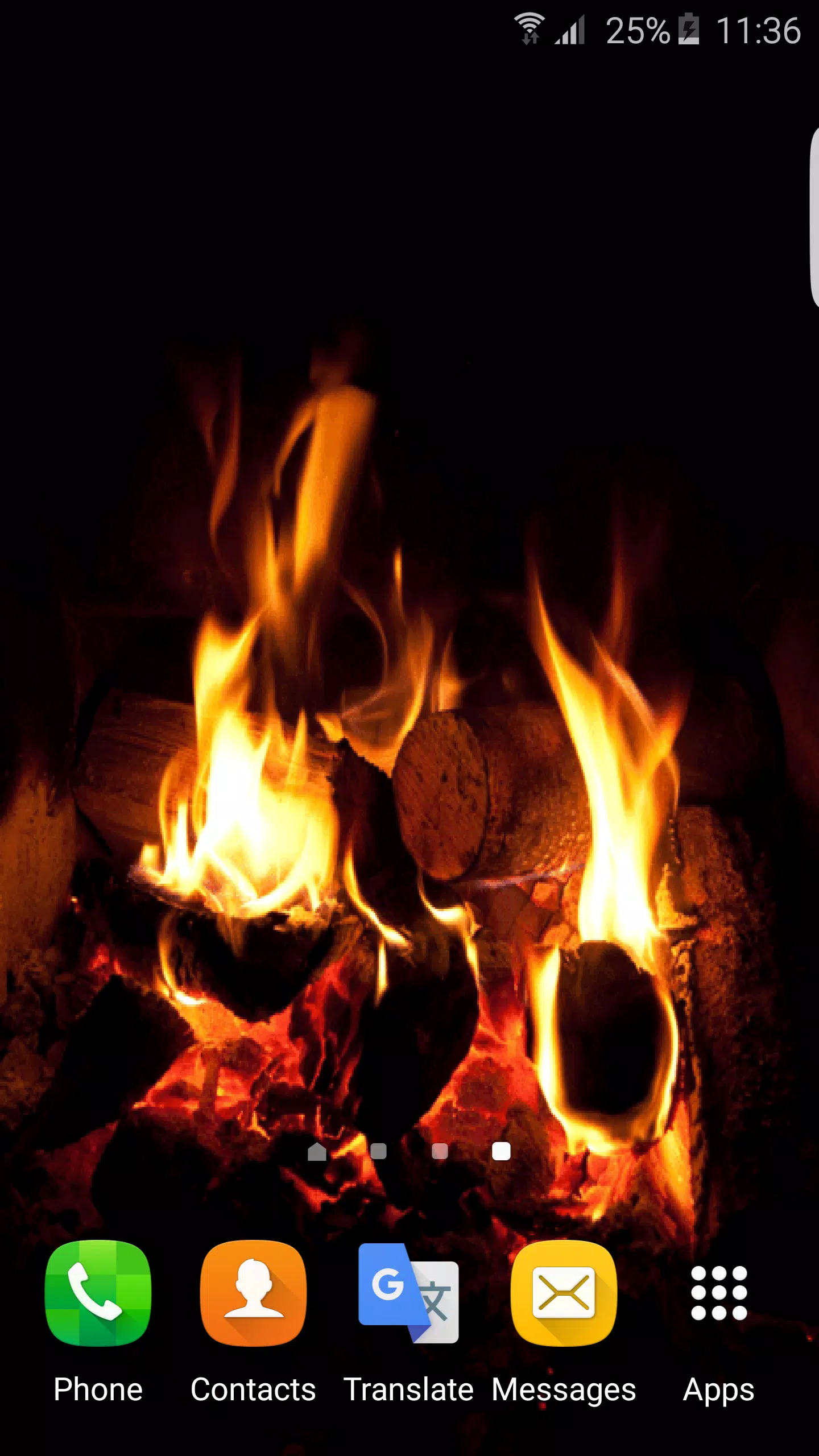 Android 用の 炎のアニメーションの壁紙 Apk をダウンロード