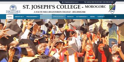 St Joseph's College - Morogoro poster