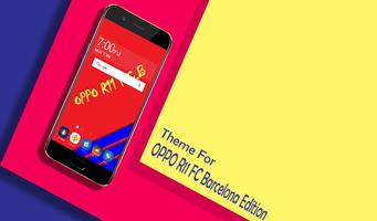 Theme For Oppo R11 FC Barcelona Edition Poster