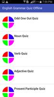 english grammar test offline الملصق