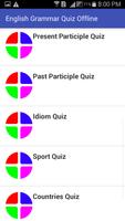 english grammar test offline تصوير الشاشة 1
