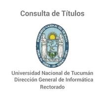 برنامه‌نما Consulta de Titulos UNT عکس از صفحه