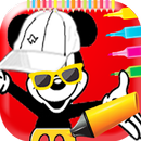 Online Coloring,How To Color Mickéy Moùše,coloring APK