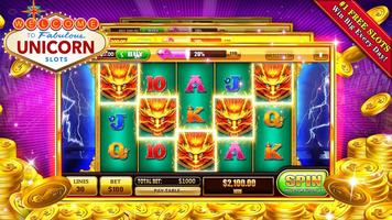 Slots Unicorn - كازينو الحرة تصوير الشاشة 1