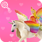 Girls Games Unicorn Rattle Toy icône