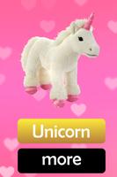 Girls Games Unicorn Rattle Toy Affiche