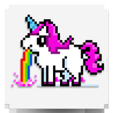 UNICORN - Color by Number Pixel Art Game icon