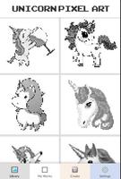 UNICORN - Color by Number Pixel Art Game syot layar 1