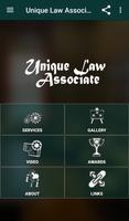 Unique Law Associate 포스터