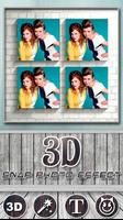 3D Snap Photo Effect Affiche