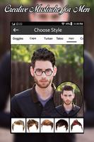 Man Mustache & Hair Style - Boys Photo Editor স্ক্রিনশট 1