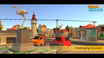 Logistics Truck Simulator 2018 Cartaz