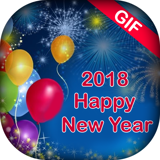 Happy New Year GIF 2018 - HNY GIF 2018