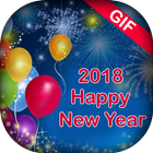 Happy New Year GIF icon