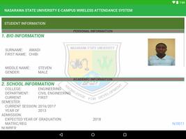 NASARAWA STATE UNIVERSITY E-CAMPUS MANAGEMENT screenshot 1