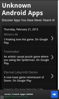 Discover Unknown Android Games Affiche