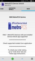 Unlock metroPCS Device 포스터
