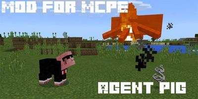 MOD for MCPE Agent Pig captura de pantalla 2