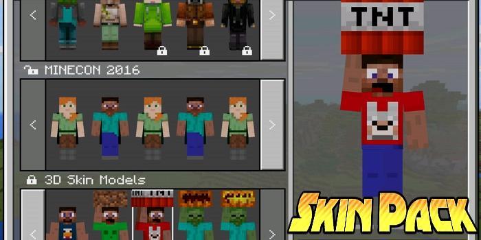 Android 用の 3d Skin Pack For Mcpe Apk をダウンロード
