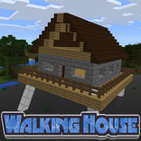 Walking House Mod PE