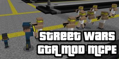 MOD for mcpe - GTA Street Wars Affiche